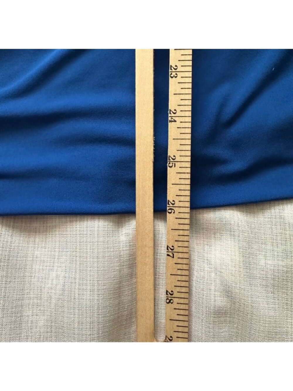 Chicos Womens Blue 3/4 Sleeve Button Detail Top Size 4 (XL) Minimalist Academia - Picture 9 of 9